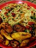 Best spaghetti and plantain recipe