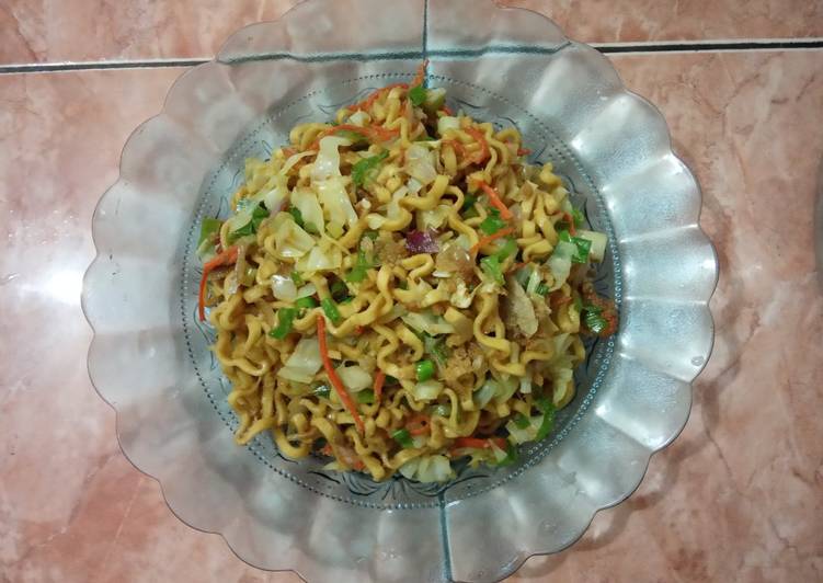 Cara Gampang Menyiapkan 143) Mie Goreng Jawa yang Lezat