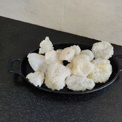 A picture of Homemade sabudana papad.