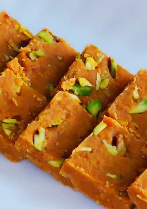 A picture of Supersoft besan barfi recipe.