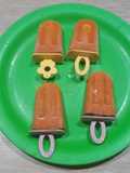 Polo de naranja y albaricoques