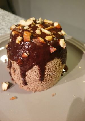 Una foto de Mug cake / harina de coco
