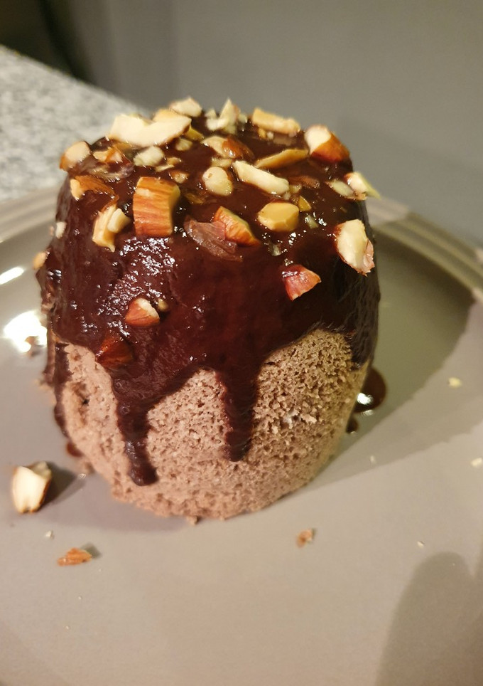 Una foto de Mug cake / harina de coco