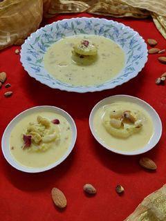 केसर रसमलाई(kesar rasmalai recipe in hindi) रेसिपी मुख्य फोटो