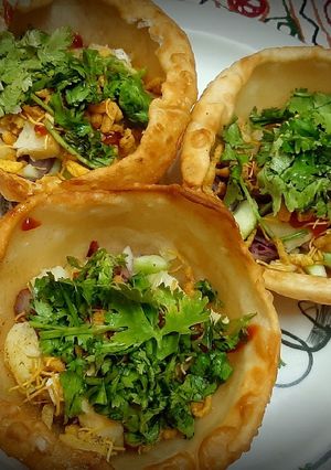 A picture of KATORI CHAAT- Lucknow-e- chaat.