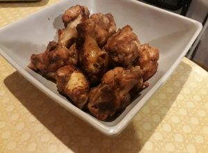 Una foto de Bocaditos de fin de semana parte II, Pollo Hindú 🍡🍷🍪