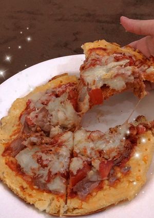 Foto resep Egg Pizza DEBM 🥚🥚🥚