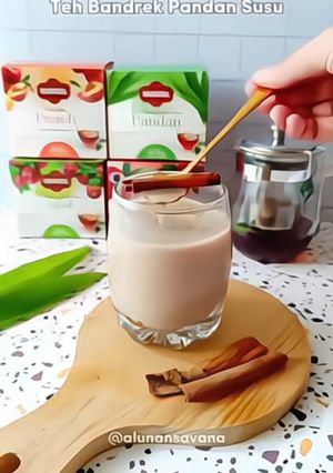 Foto resep Teh Bandrek Pandan Susu