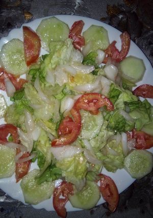 صورة لوصفة سلاطة