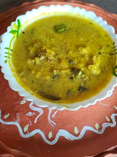 মাছের মাথা দিয়ে মুগ ডাল (macher matha diye moong dal recipe in Bengali) রেসিপির প্রধান ছবি