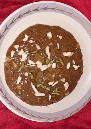 A picture of Walnut Halwa.