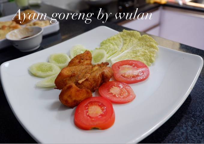 Ayam goreng bumbu kuning mudah dan simpel