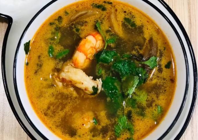 Том Ям 🍠 тайский пряный суп