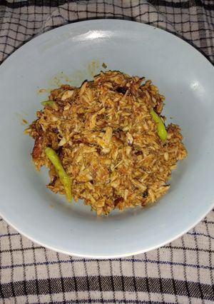 Foto resep Tongkol suir pedas