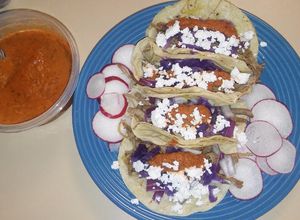 Una foto de Tacos de machaca a mi gusto