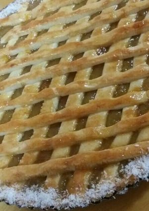 Una foto de Pastafrola de batata