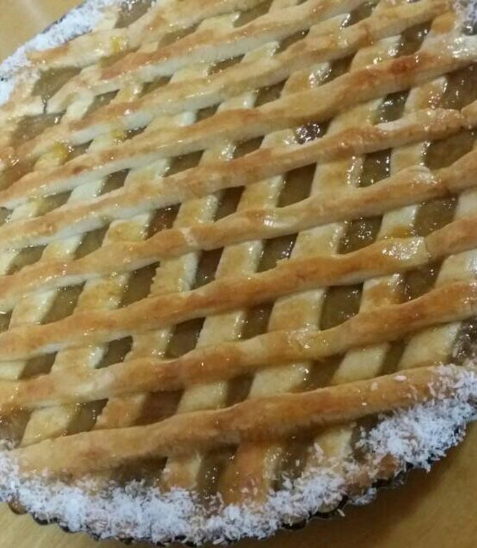 Una foto de Pastafrola de batata
