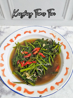 Foto resep Cah Kangkung Teri