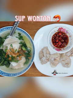 Foto resep Sup Wonton Nikmat, lezat, & Simple