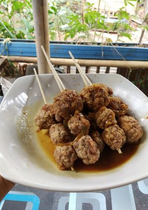 Foto resep Sate Bola-bola Daging