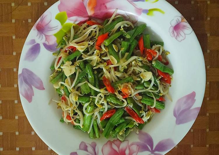 Oseng Tauge Kacang Panjang