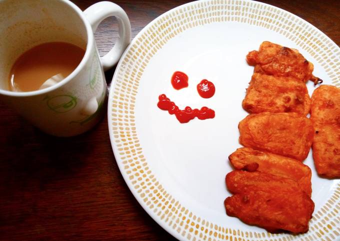 Steps to Prepare Quick Nendhar pazhum bajii: