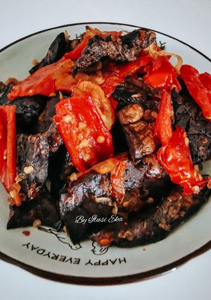 Foto resep Paru Cabe Merah