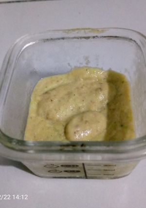 Foto resep 62. Mpasi 8+| Bubur brokoli kentang labu siam daging giling telur 🥦🥔🥑🥩🥚