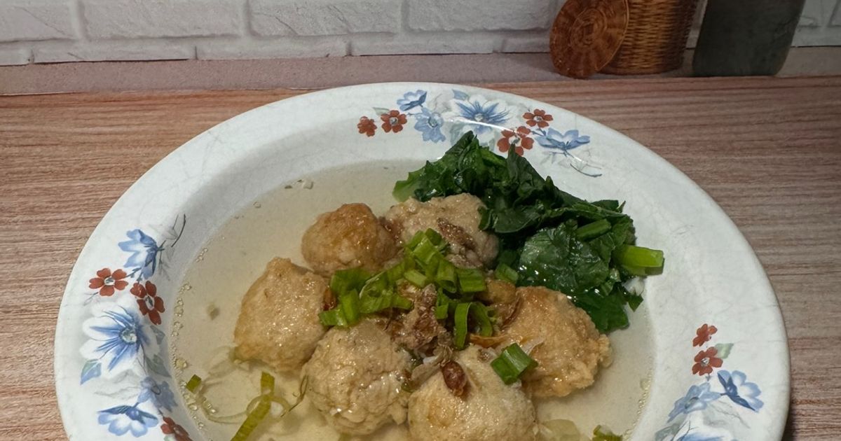 Bakso Goreng Kuah Bening