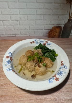 Foto resep Bakso Goreng Kuah Bening