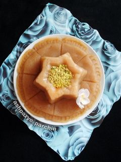 عکسی از دستور حلوا تخم مرغی 🌸
