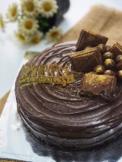 Foto resep Triple Coklat Cake Kukus