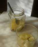 Lemon peel pickle