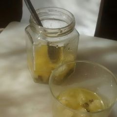 A picture of Lemon peel pickle.