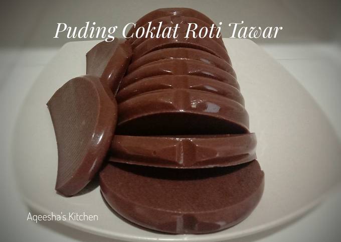 Resep Puding Coklat Roti Tawar Oleh Rini Damayanti Aqeesha S Kitchen