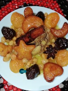صورة لوصفة طاجين الحلو 😋
