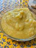 Compote de coings du Japon, pommes et citron
