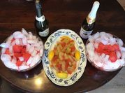 A picture of pickled kimchi