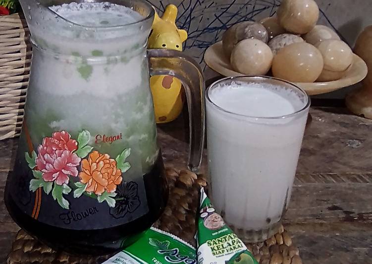 Cara menyajikan Dawet Or Cendol Sagu n Agar  yang Enak