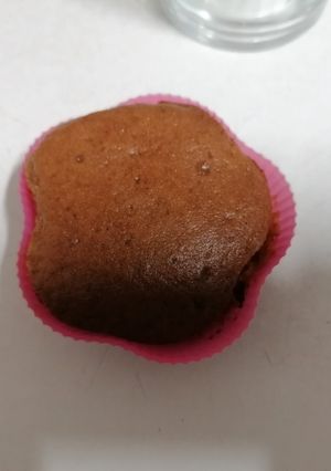Una foto de Magdalenas de chocolate