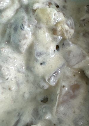 A picture of Tricia’s Carnivore Cheeseburger Stew.