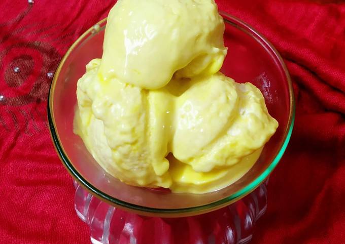 How to Prepare Favorite Mango ice cream