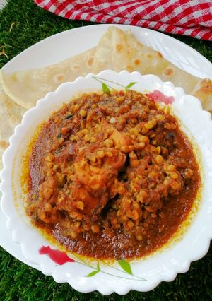 ডাল চিকেন (Dal chicken recipe in Bengali) রেসিপির প্রধান ছবি