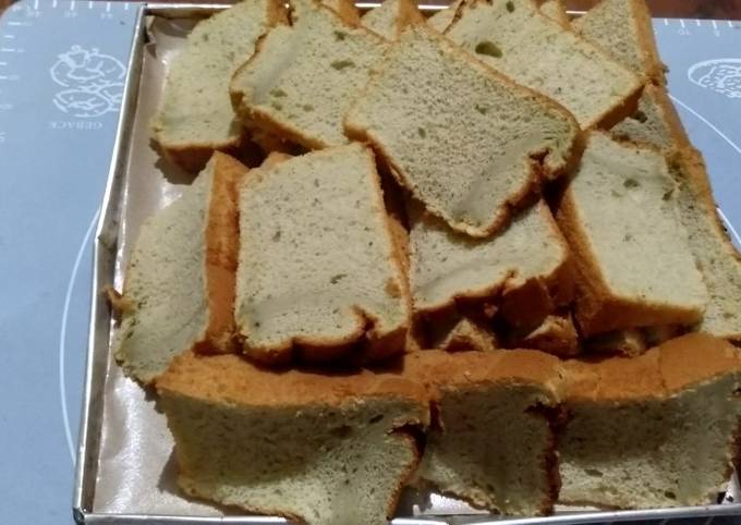 Resep Chiffoncake greentea, Lezat
