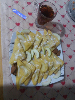 عکسی از دستور پای سیب