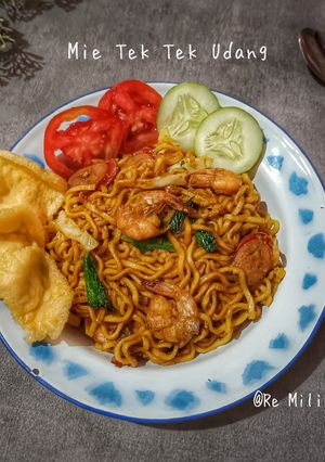 Foto resep 318. Mie Tek Tek Udang