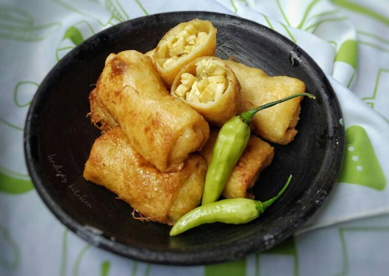 Sosis Goreng ala Solo isi Ayam Rebung