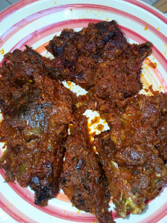 A picture of Peppered chicken.