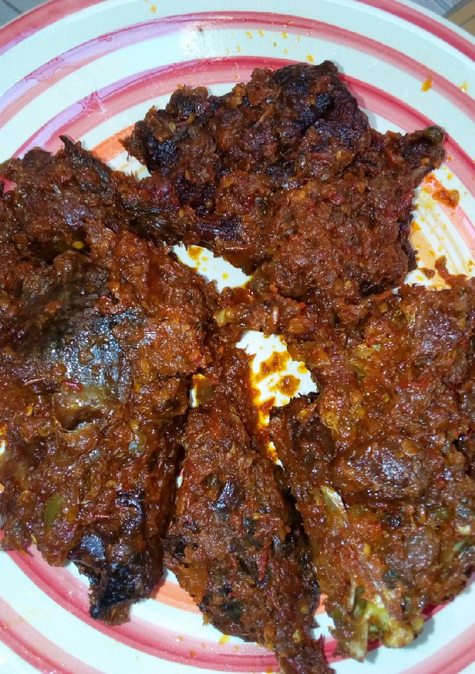 A picture of Peppered chicken.