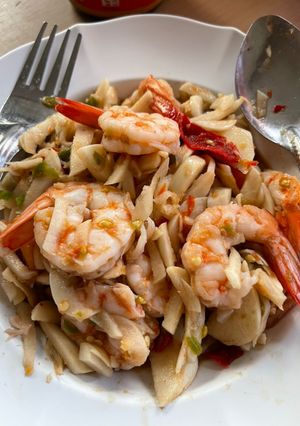รูปของ ตำมันแกวกุ้งสุก (คีโต)